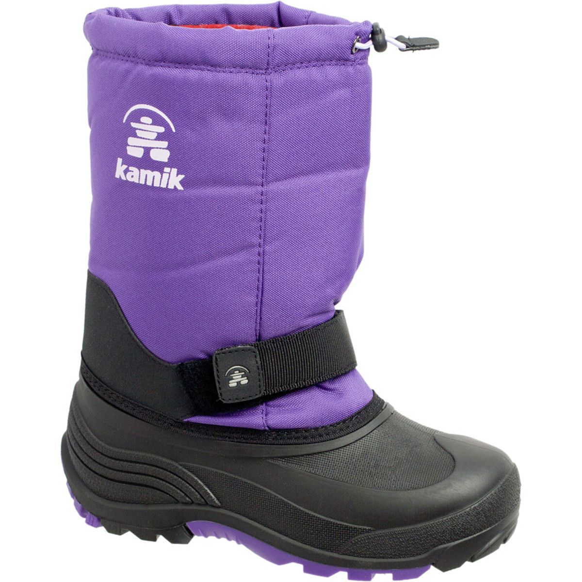 Kamik Rocket Boot - Girls' Purple/Black, 1.0