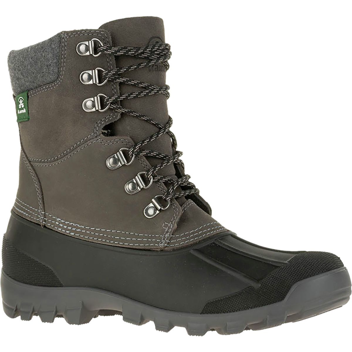 Kamik Hudson 5 Winter Boot - Men's Charcoal, 12.0