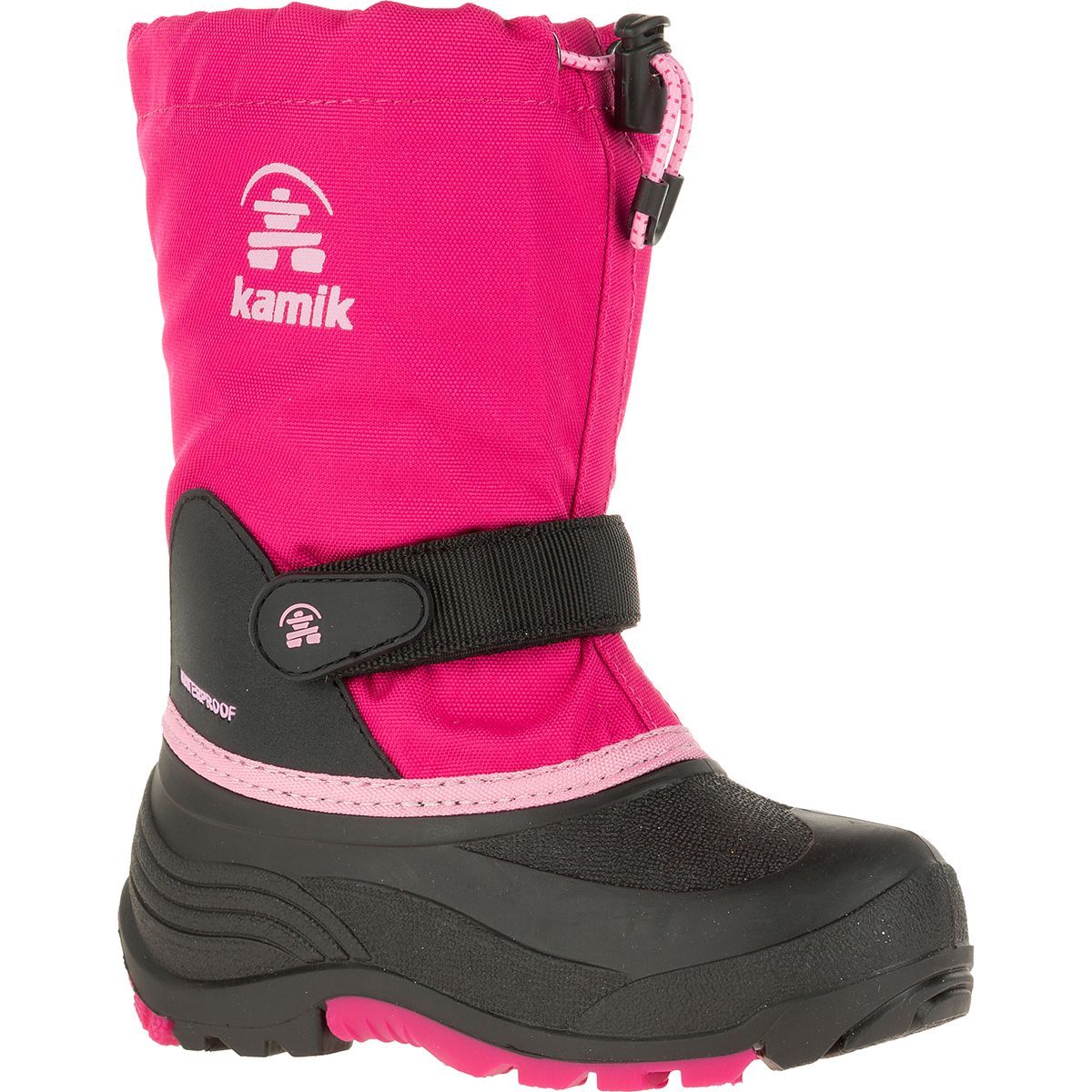 Kamik Waterbug 5 Boot - Girls' Bright Rose/Light Pink, 1.0