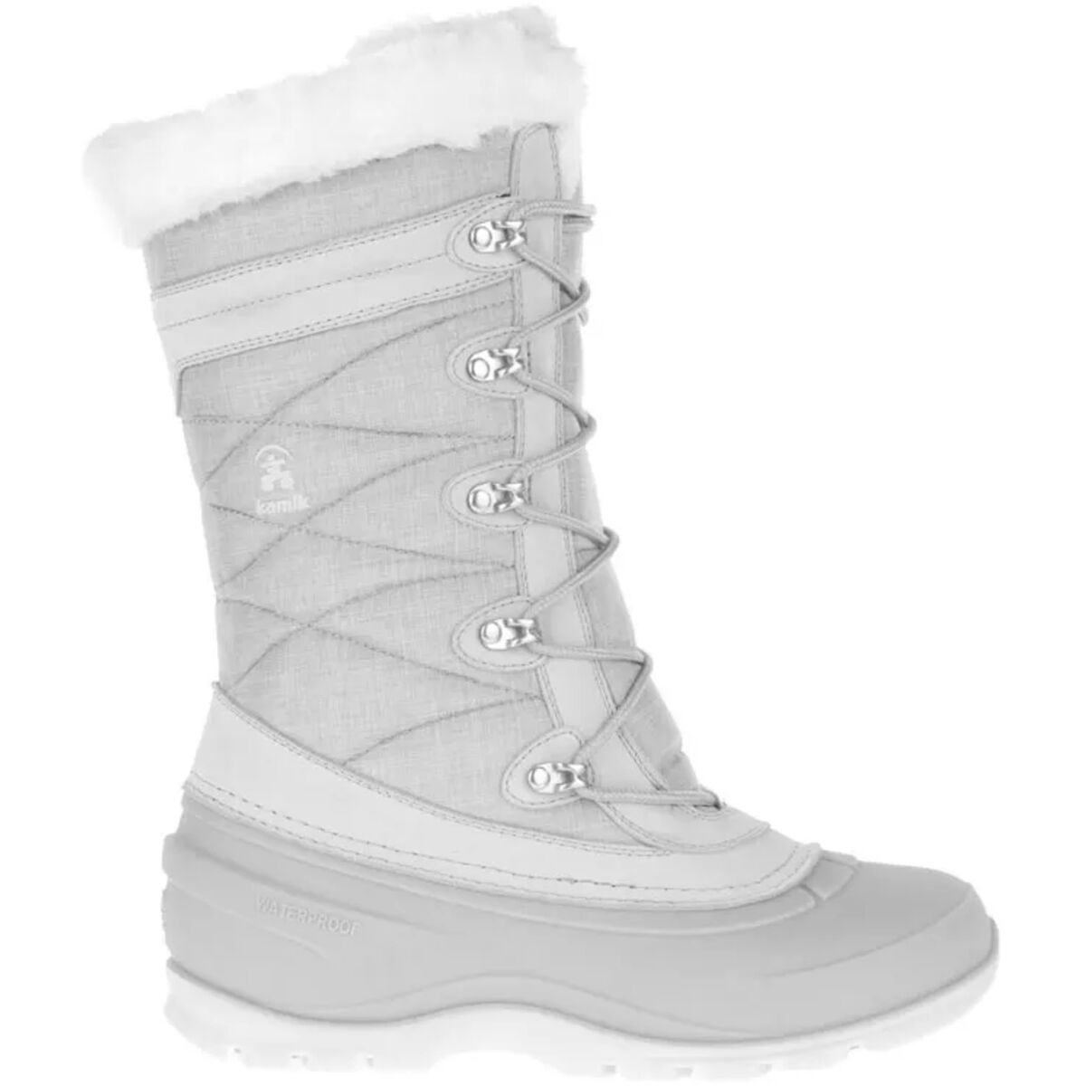 Kamik Snovalley 4 Boot - Women's Light Grey, 6.0