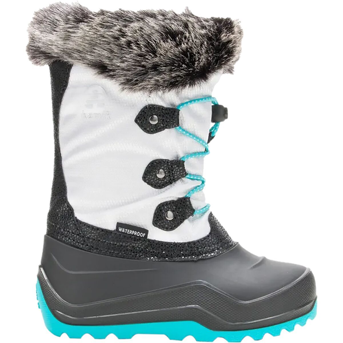 Kamik Powdery 3 Boot - Kids' White, 2.0