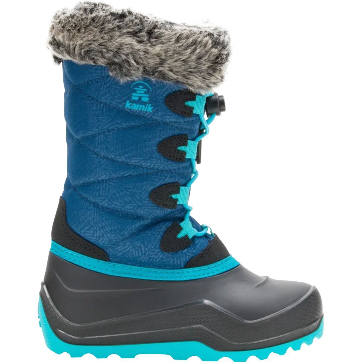 Kamik Snowgypsy 4 Boot - Kids' Navy, 7.0