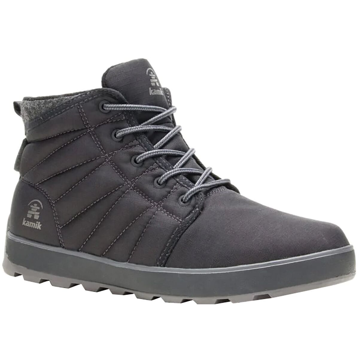 Kamik Spencer Nylon Mid Boot - Men's Black, 11.5