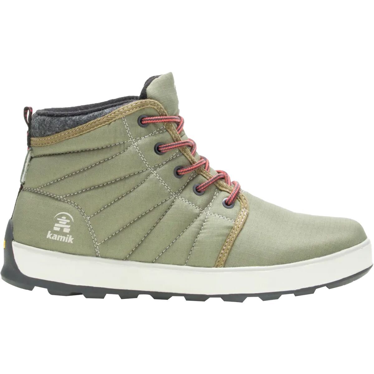 Kamik Spencer Nylon Mid Boot - Men's Olive, 9.0