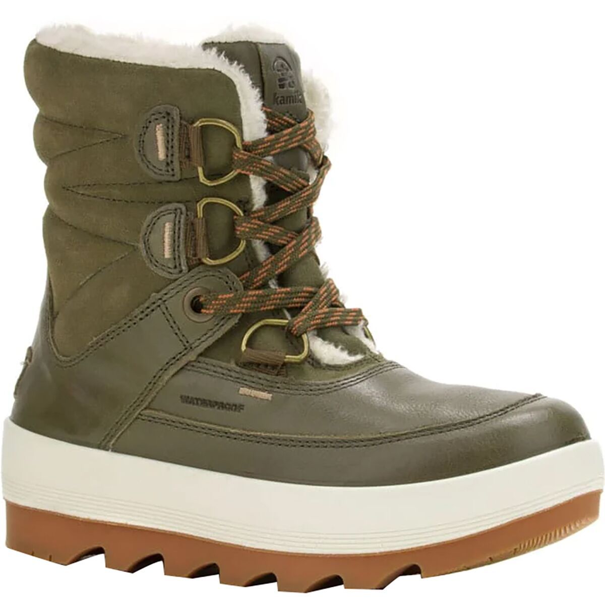 Kamik Celeste Mid Boot - Women's Dark Olive, 10.5