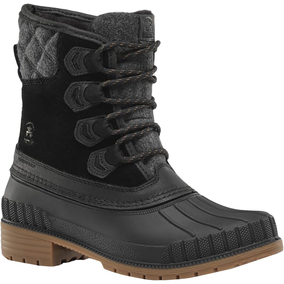 Image of Kamik Sienna Mid S Boot - Women's Black, 8.0
