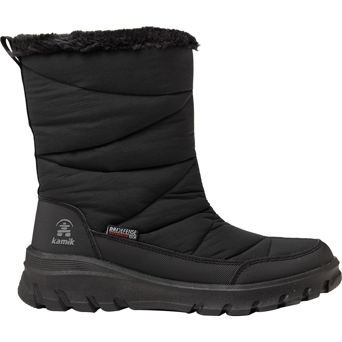 Image of Kamik Snowdon Zip Boot - Women's Black, 9.0
