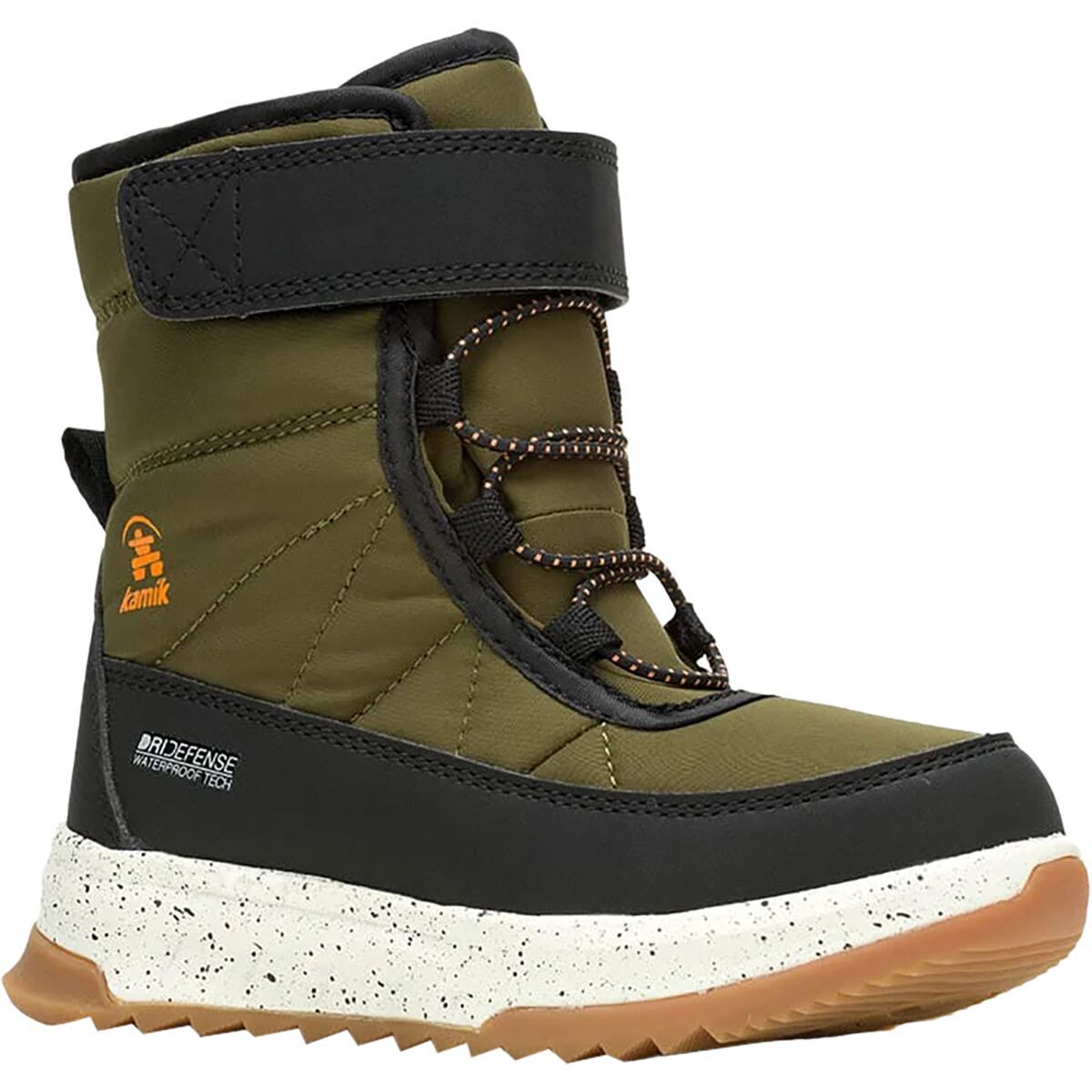 Image of Kamik Stormy Boot - Kids' Dark Olive, 4.0