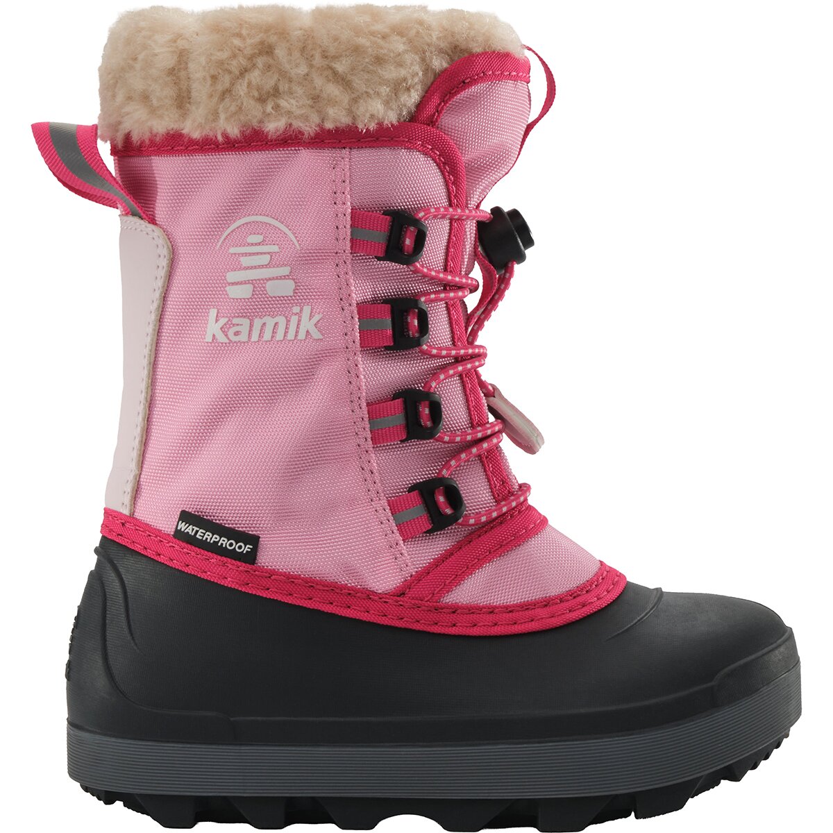 Image of Kamik Cascade Boot - Kids' Pink, 4.0