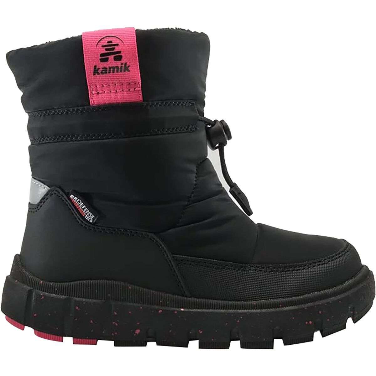 Image of Kamik Seeker Pull Boot - Little Kids' Black, 1.0