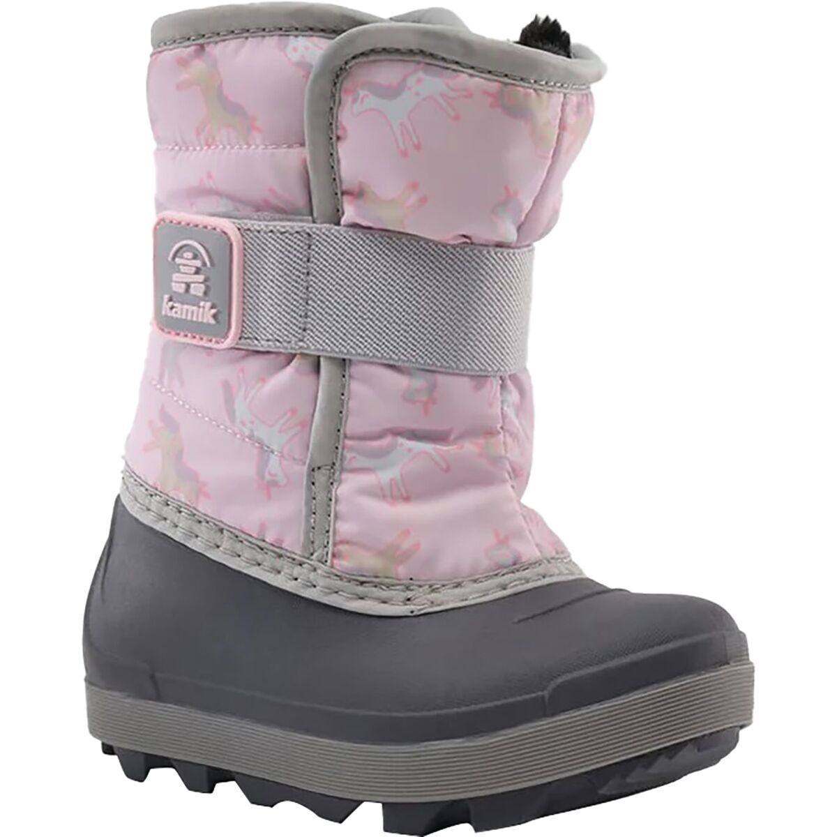 Image of Kamik Snowbug7 Print Boot - Toddlers' Light Pink, 5.0