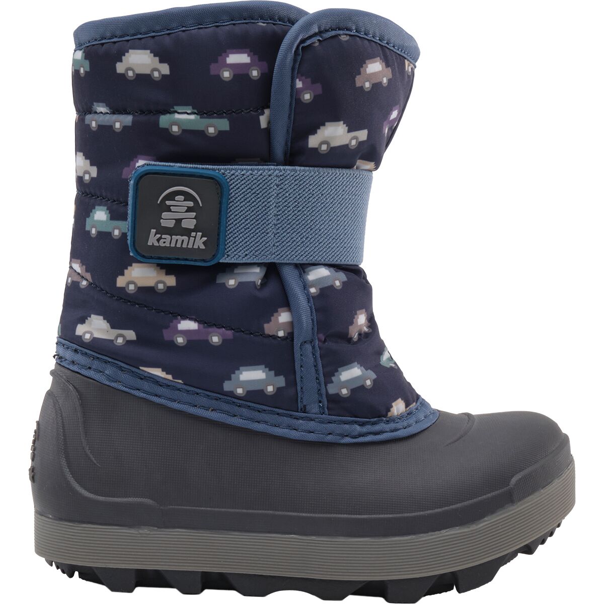 Image of Kamik Snowbug7 Print Boot - Toddlers' Navy, 5.0
