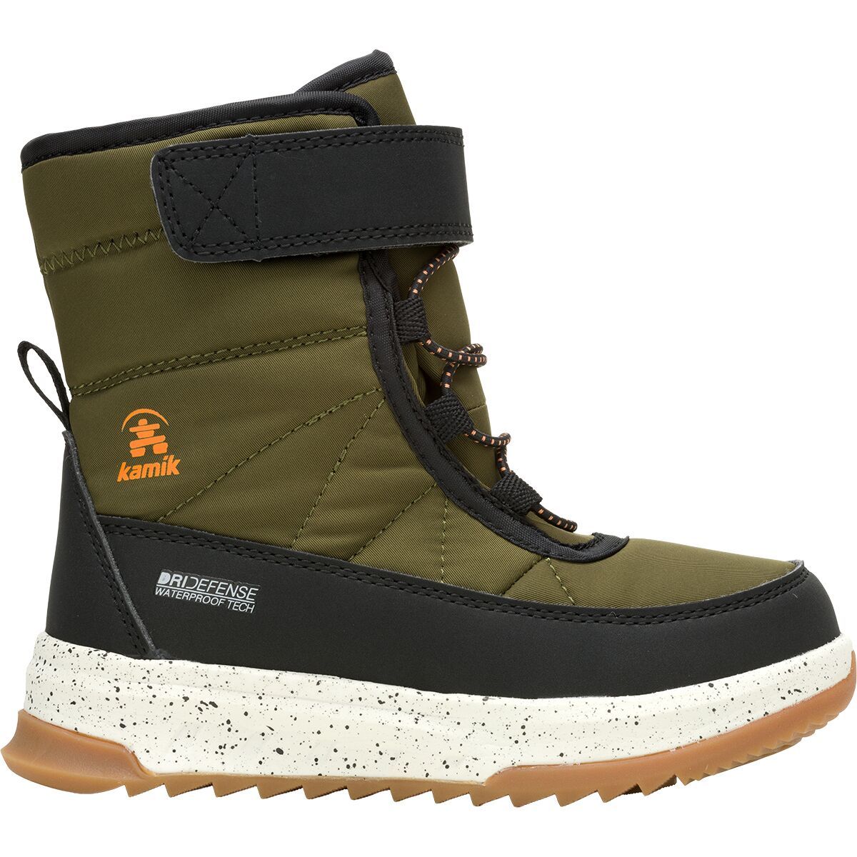 Image of Kamik Stormy Boot - Little Kids' Dark Olive, 13.0