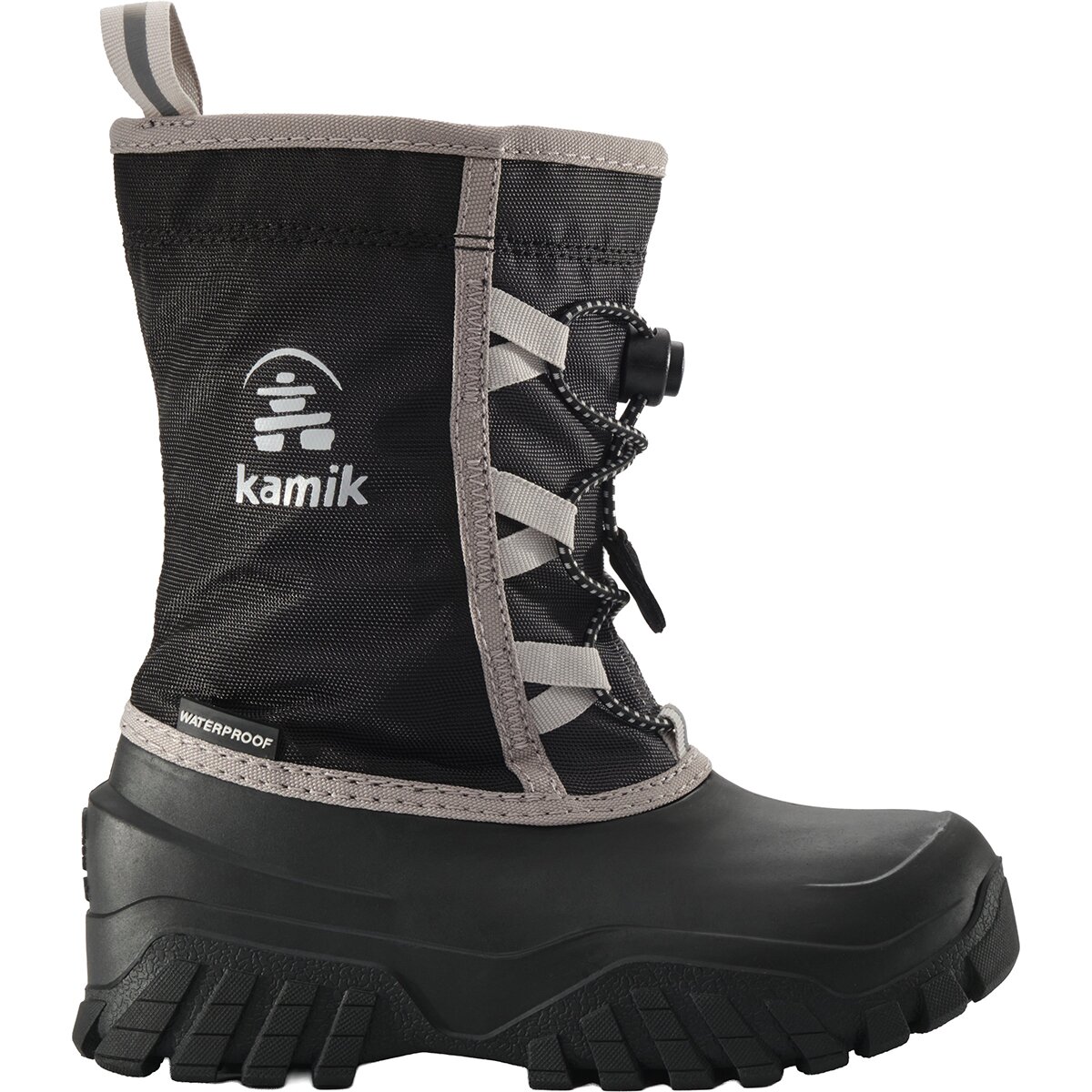 Image of Kamik Freezie Boot - Kids' Black/Charcoal, 1.0
