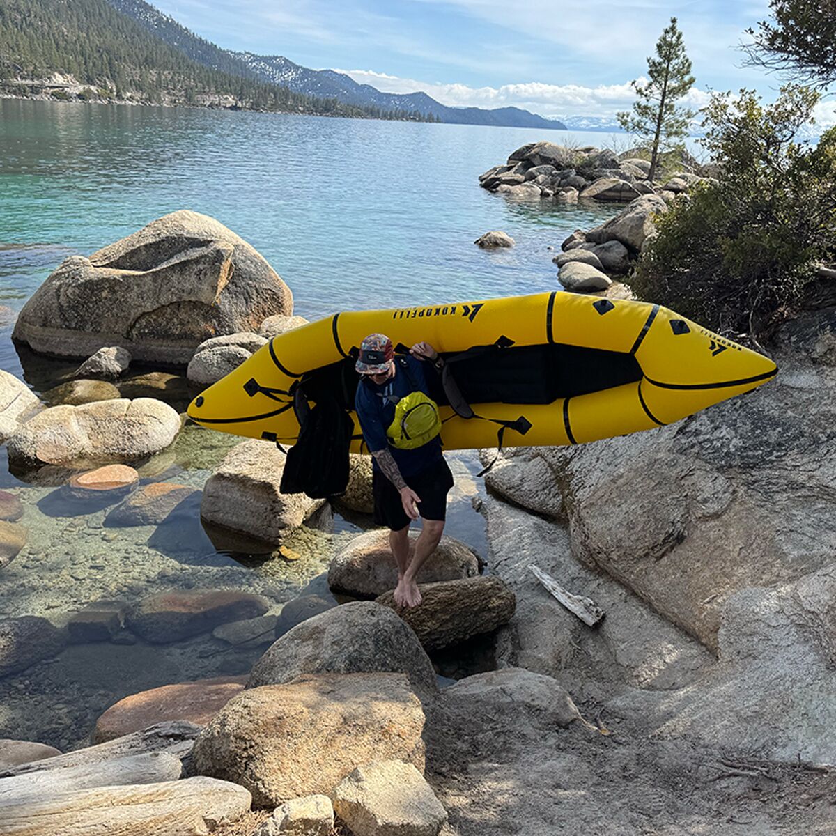 Kokopelli Twain 2-Person Packraft - Paddle Kokopelli Twain 2-Person Packraft - Paddle