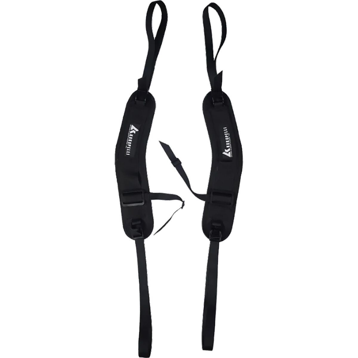 Kokopelli 3-Point Thigh-Strap Set Black, One Size