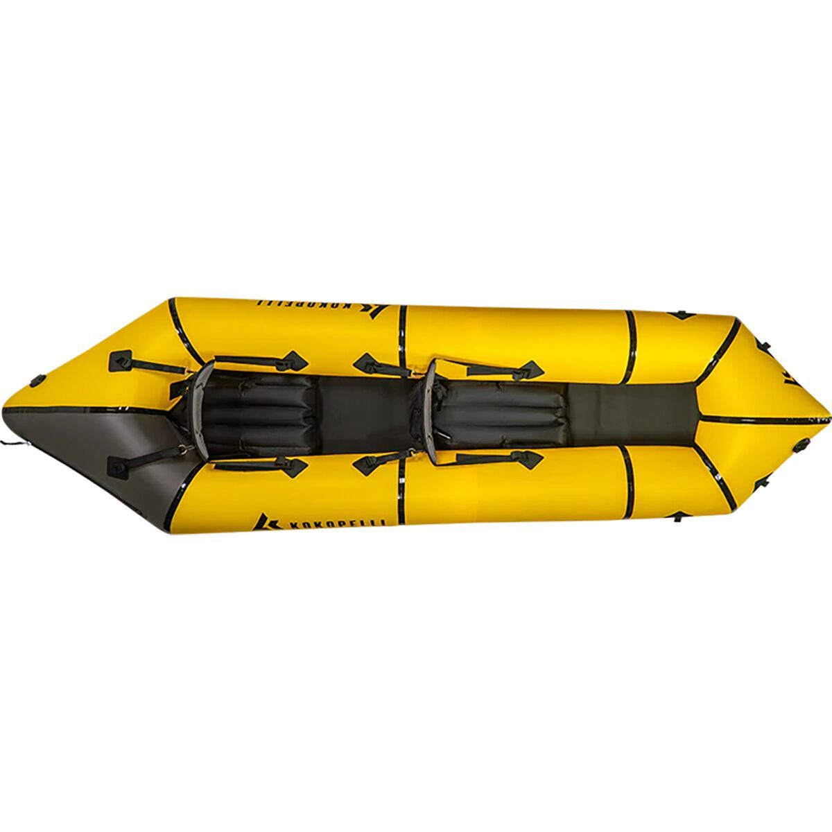 Image of Kokopelli Twain 2-Person Packraft + Tizip Yellow, One Size