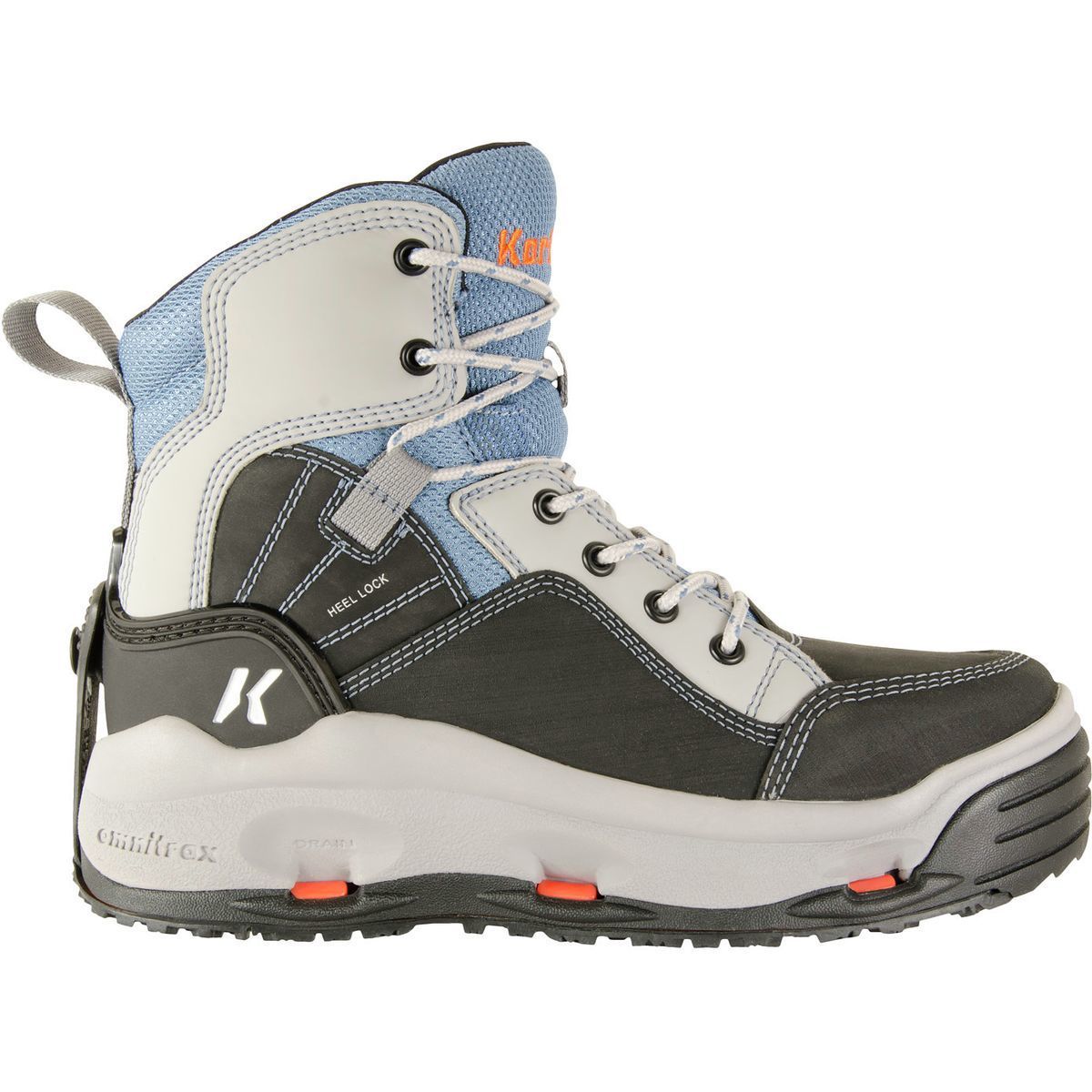 Korkers Buckskin Mary Wading Boot - Women's Kling-On/Felt Soles, 7.0