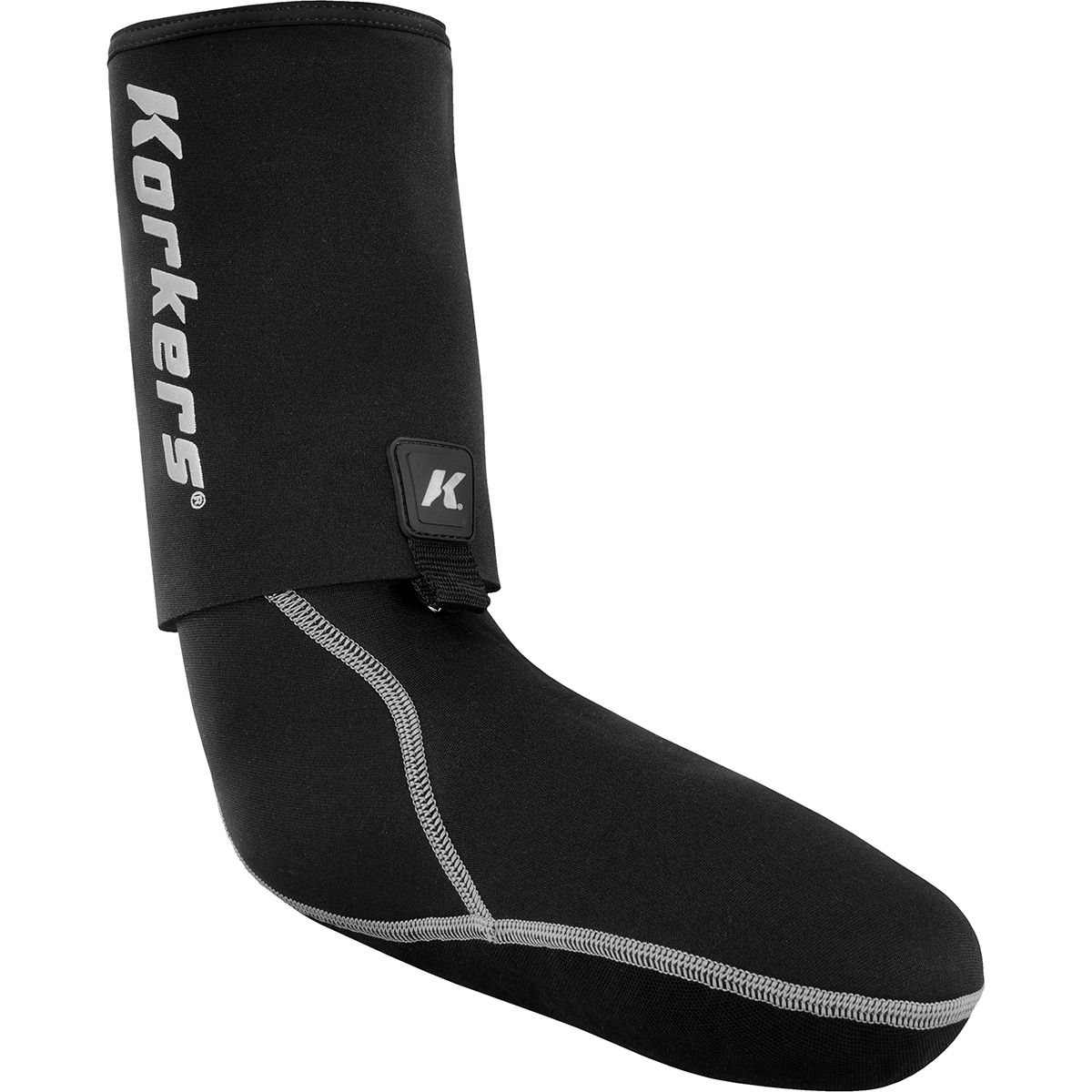 Image of Korkers I-drain 3.5mm Neoprene Guard Sock Black, M