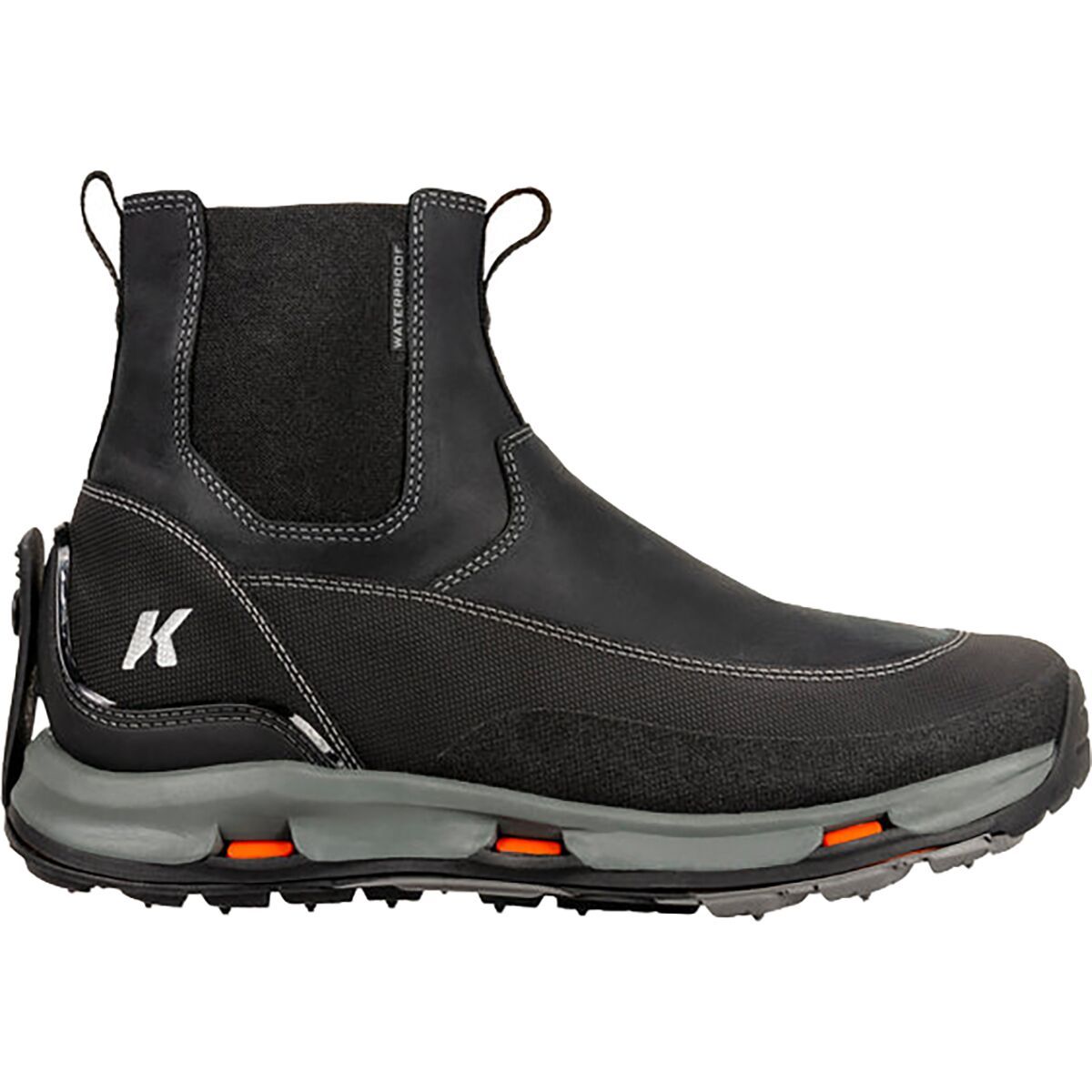 Image of Korkers Alpine Chelsea Boot - Men's Black, 9.5