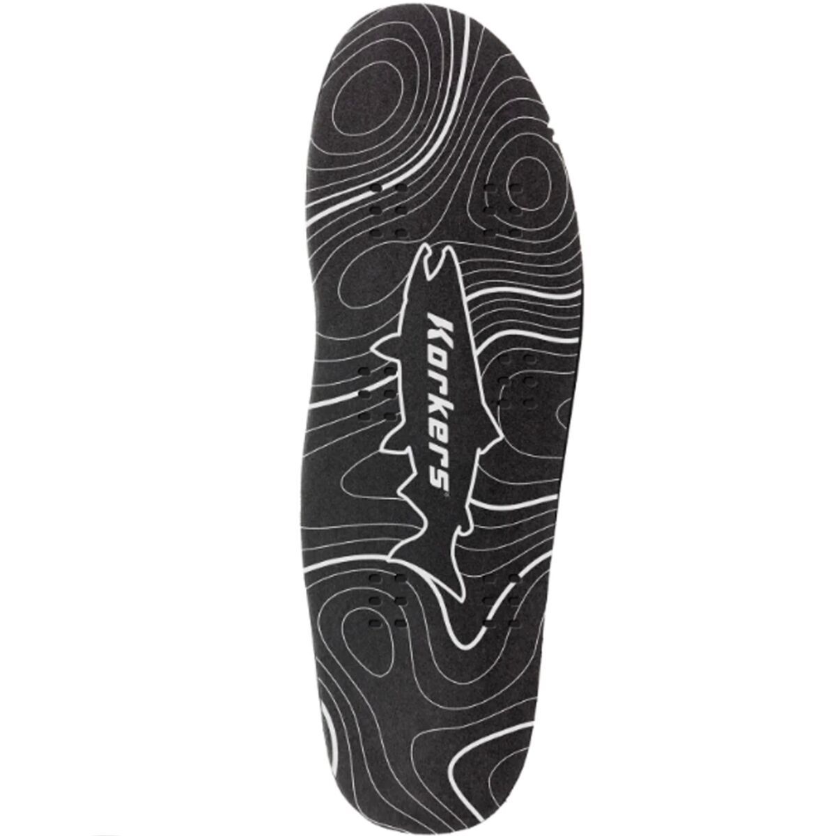 Korkers Wet Wading Conversion Kit  - 10mm EVA Insole Black, S