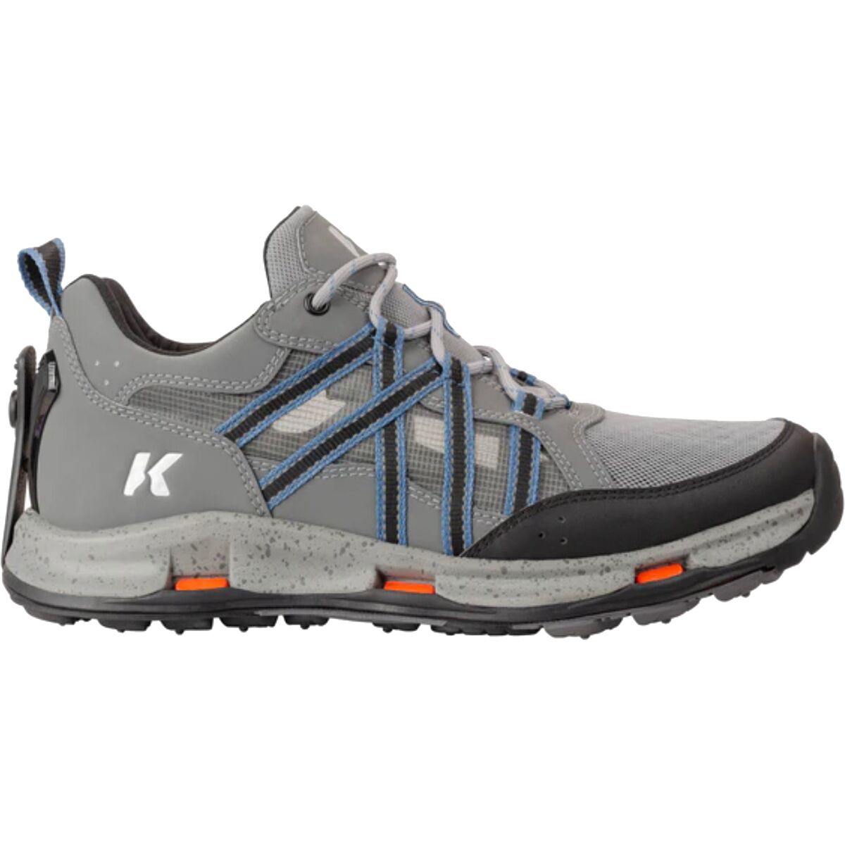Image of Korkers All Axis Shoe - Men's Charcoal/Black-TrailTrac Sole, 11.0