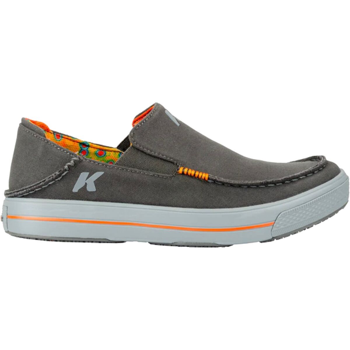 Korkers Brook Trout Fish Moc Shoe - Men's Blue, 14.0