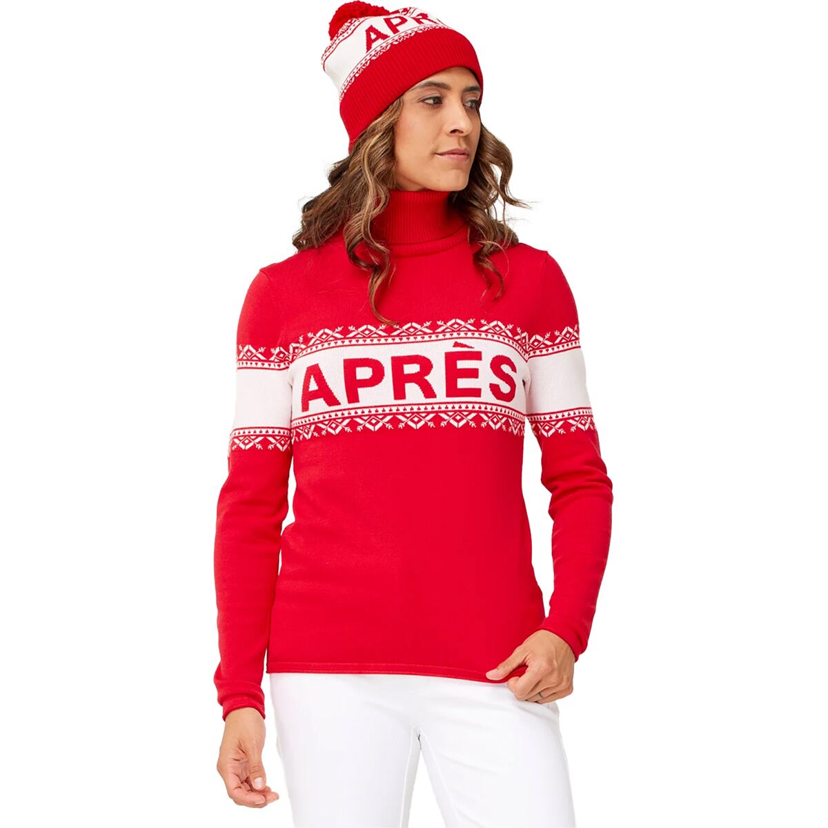 Krimson Klover Krimson Klover Apres Turtleneck Sweater - Women's Racing Red, XL