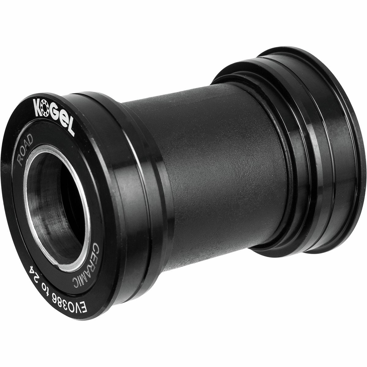 Image of Kogel Bearings BB386EVO Bottom Bracket Black, 86.5mm, Shimano/GXP