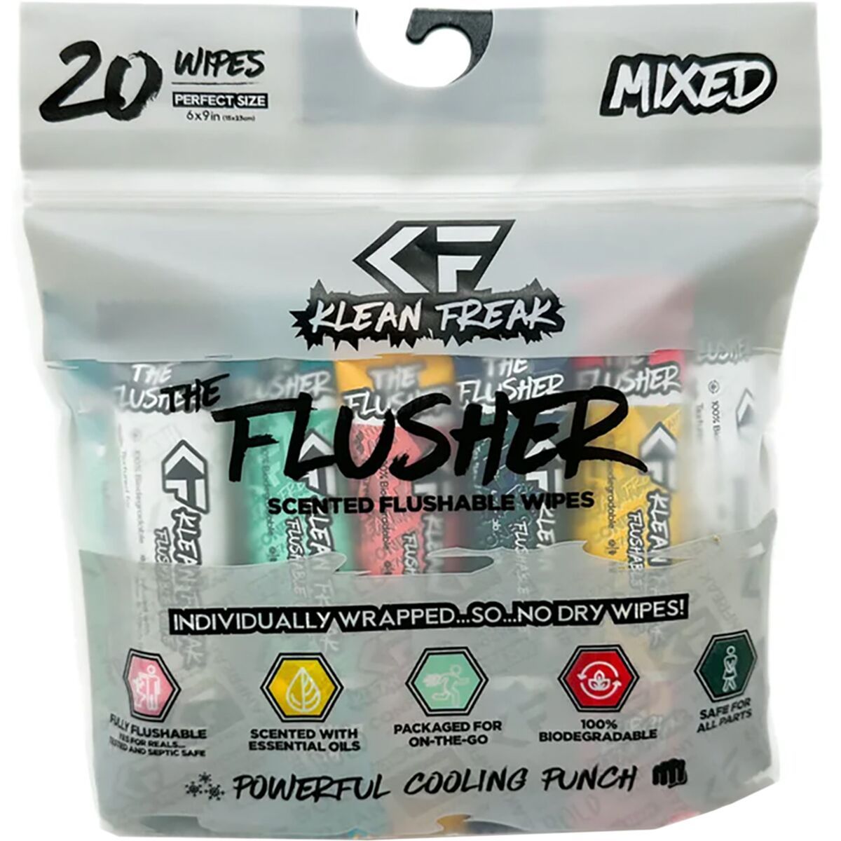 Klean Freak The Flusher - 20-Pack Mixed, 20-Pack, One Size