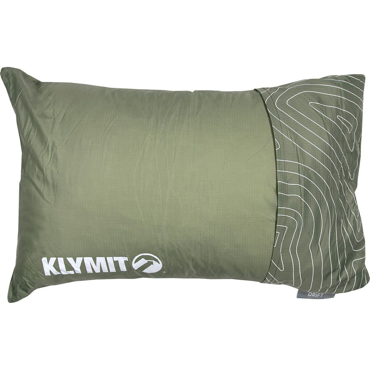Image of Klymit Drift Summit Camp Pillow Oil Green, Reg