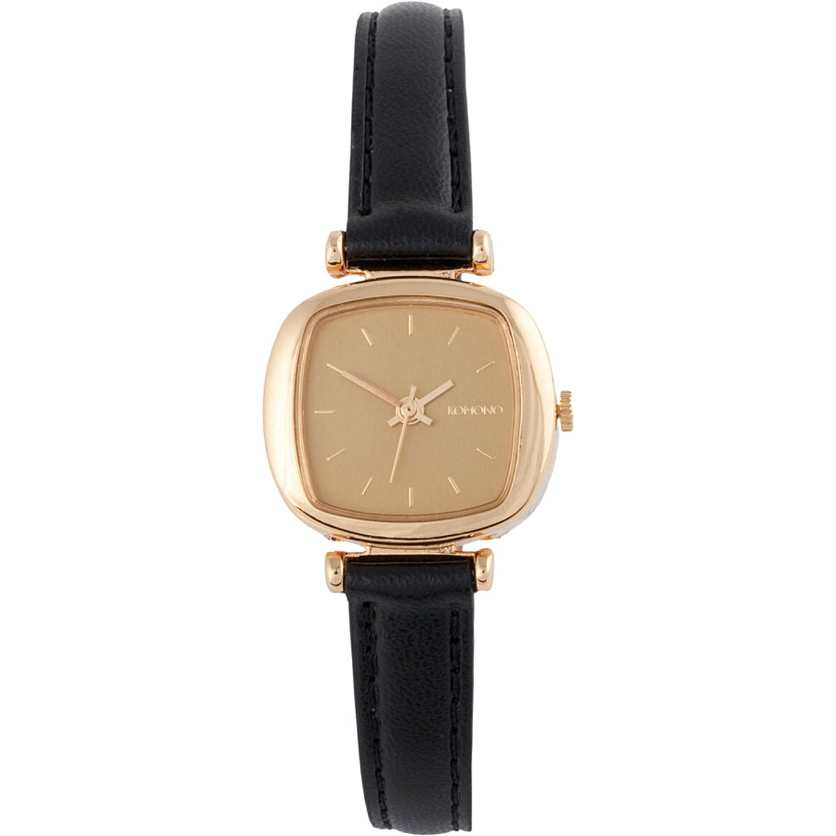 Komono Moneypenny Watch - Women's Gold Black, One Size | Shop Your Way ...