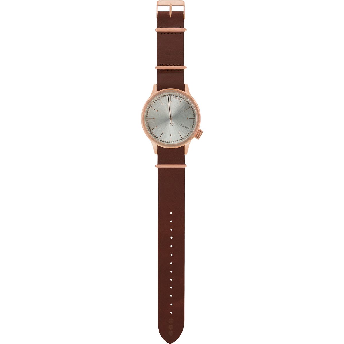 KOMONO Unisex Minimal Watch NWT KOMONO WINSTON MESH TAG BLACK - Prime Timers main image 4