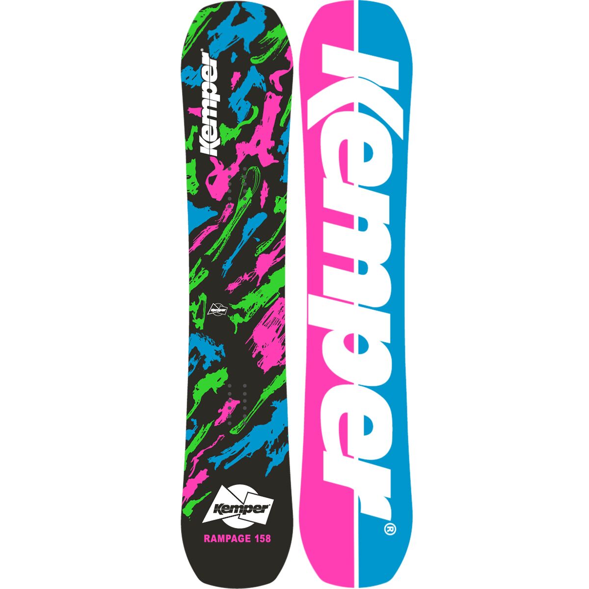 Kemper Snowboards Rampage 90's Edition Snowboard - 2022