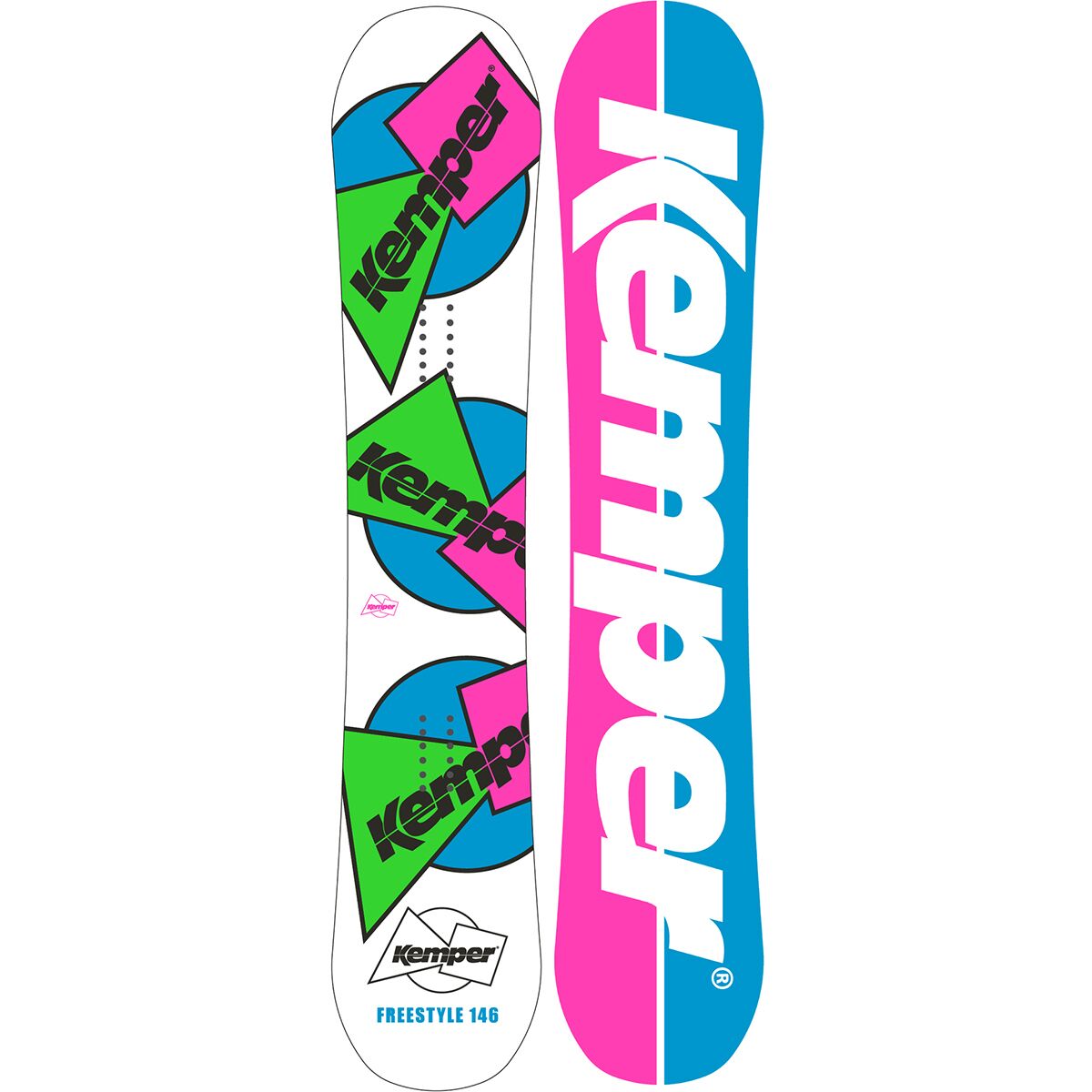 Kemper Snowboards Freestyle 90's Edition Snowboard - 2022