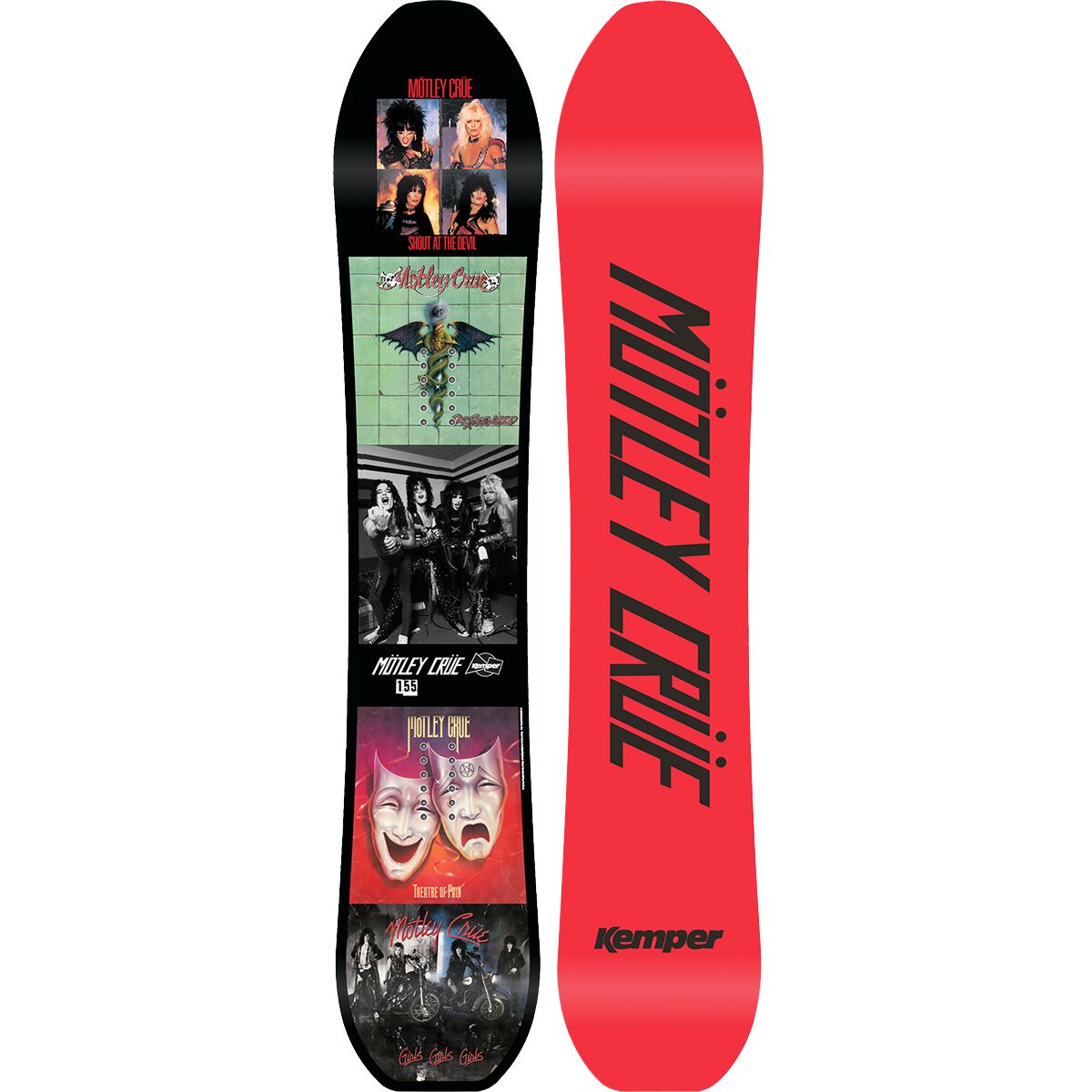 Kemper Snowboards Freestyle Motley Crue Snowboard - 2023 - Snowboard
