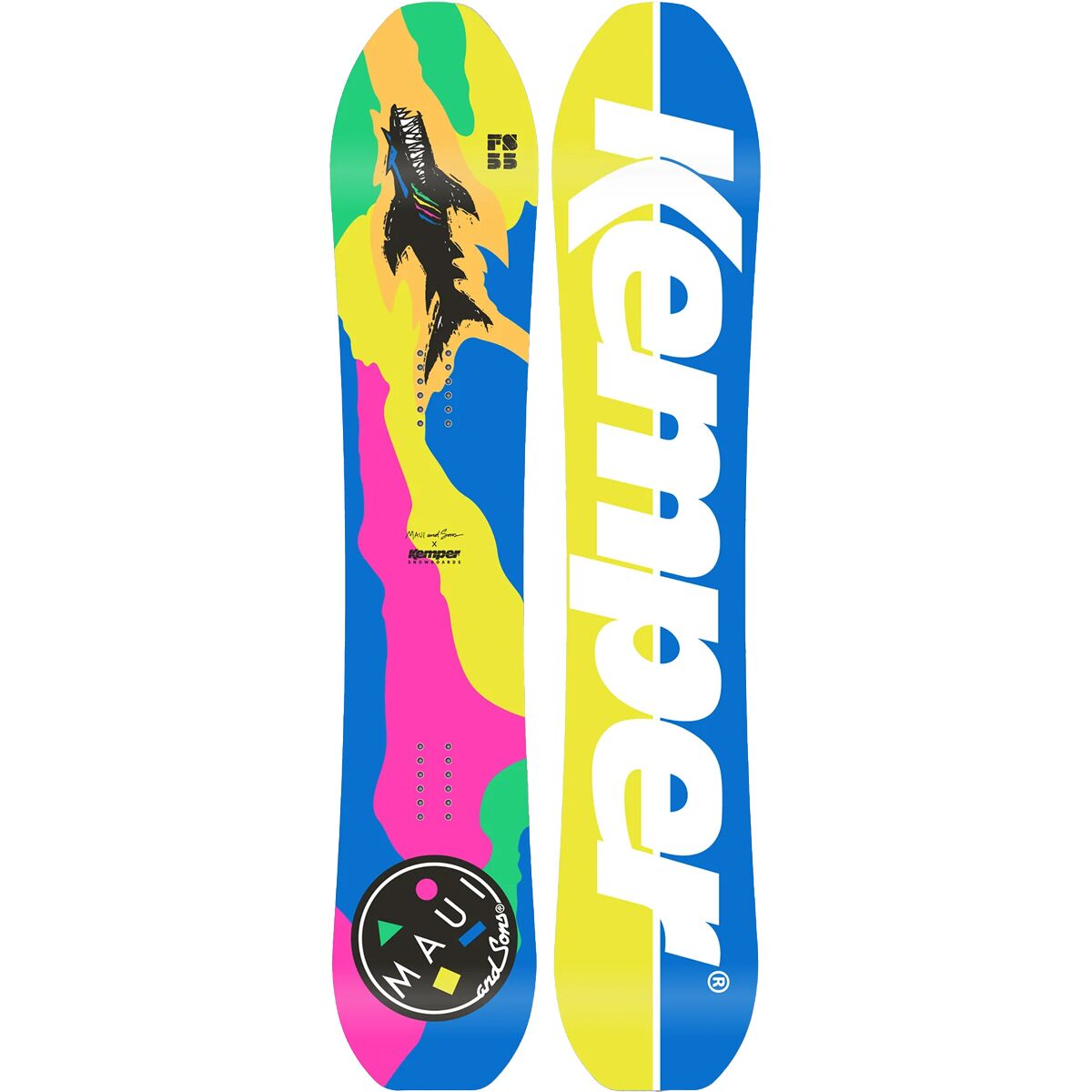 Kemper Snowboards Freestyle x Maui & Sons Snowboard - 2024
