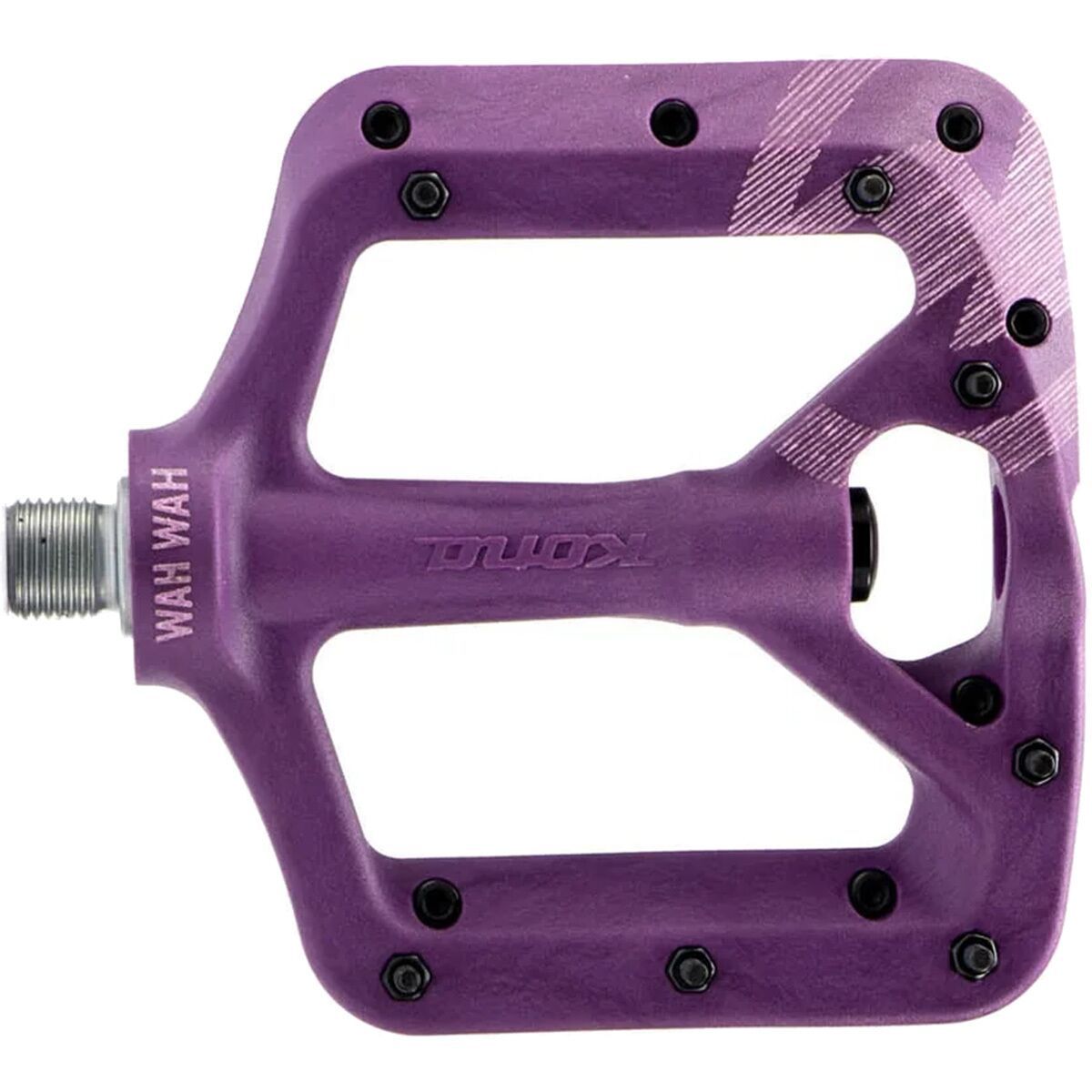 Image of Kona WAH WAH II Small Platform Pedals Purple, One Size