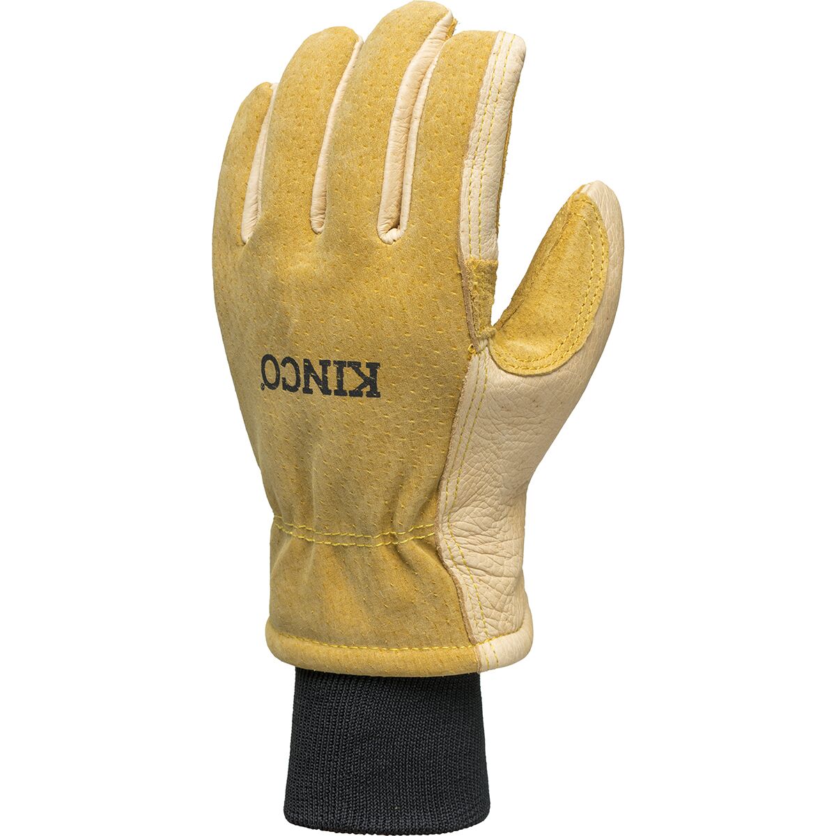 Image of Kinco Lined Heavy-Duty PG & Suede Pigskin Ski Glove + Omni-Cuff One Color, M