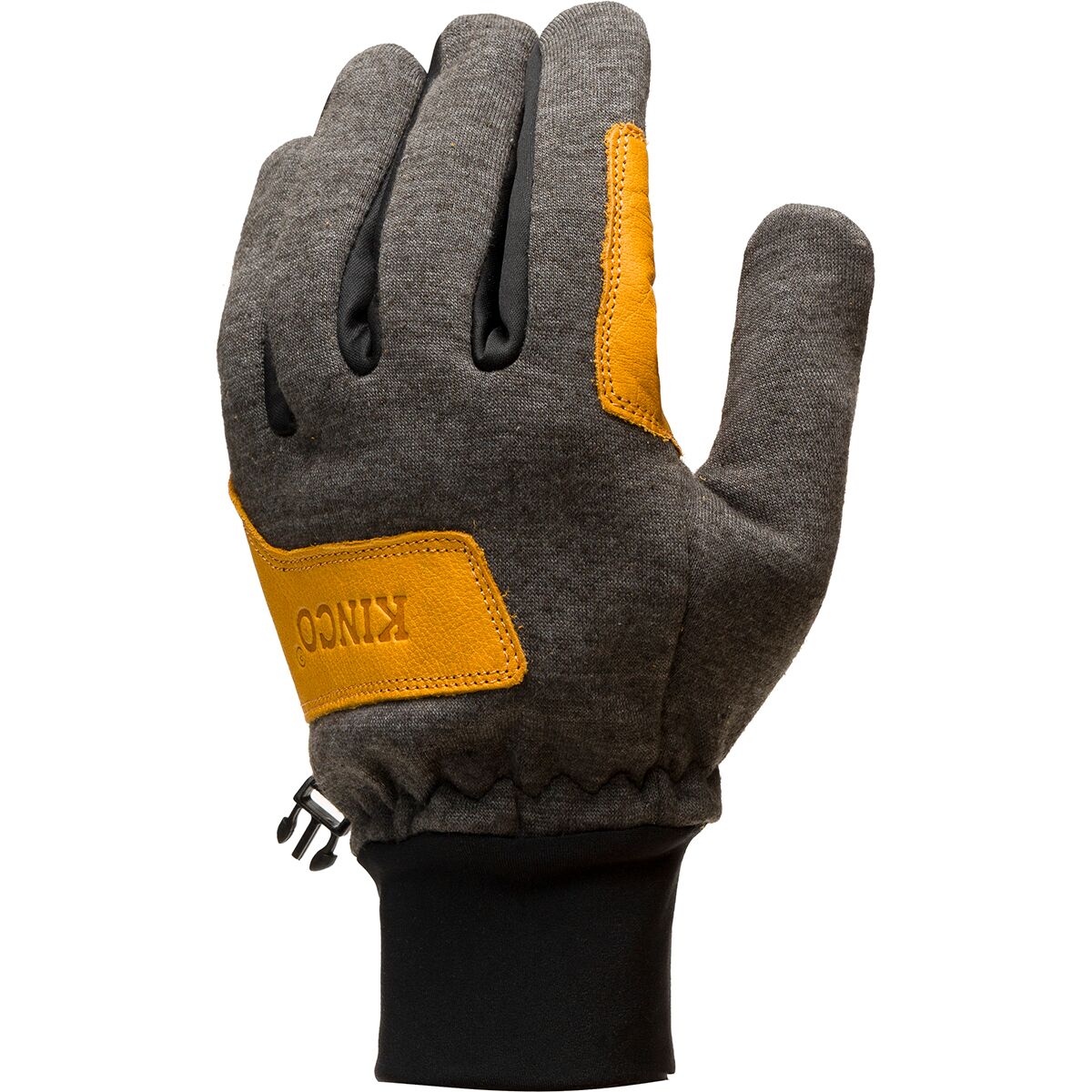 Image of Kinco Lined Lightweight Fleece Hybrid + Double Palm One Color, L