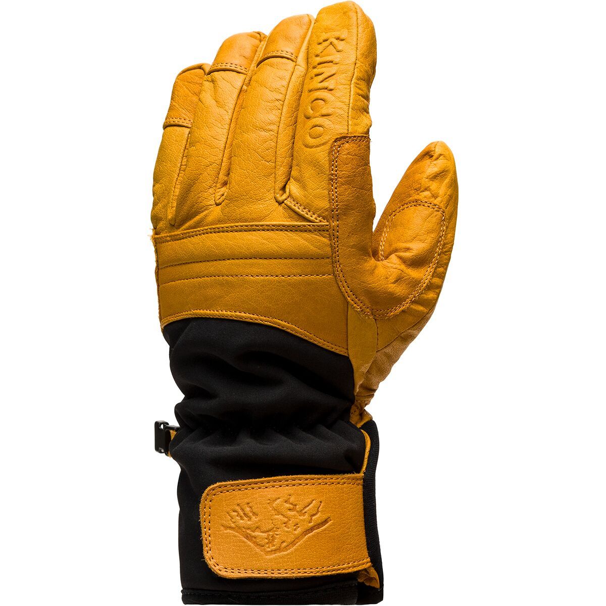 Image of Kinco Skyliner LWR Premium Grain Buffalo Ski Glove + Pull-Strap One Color, L