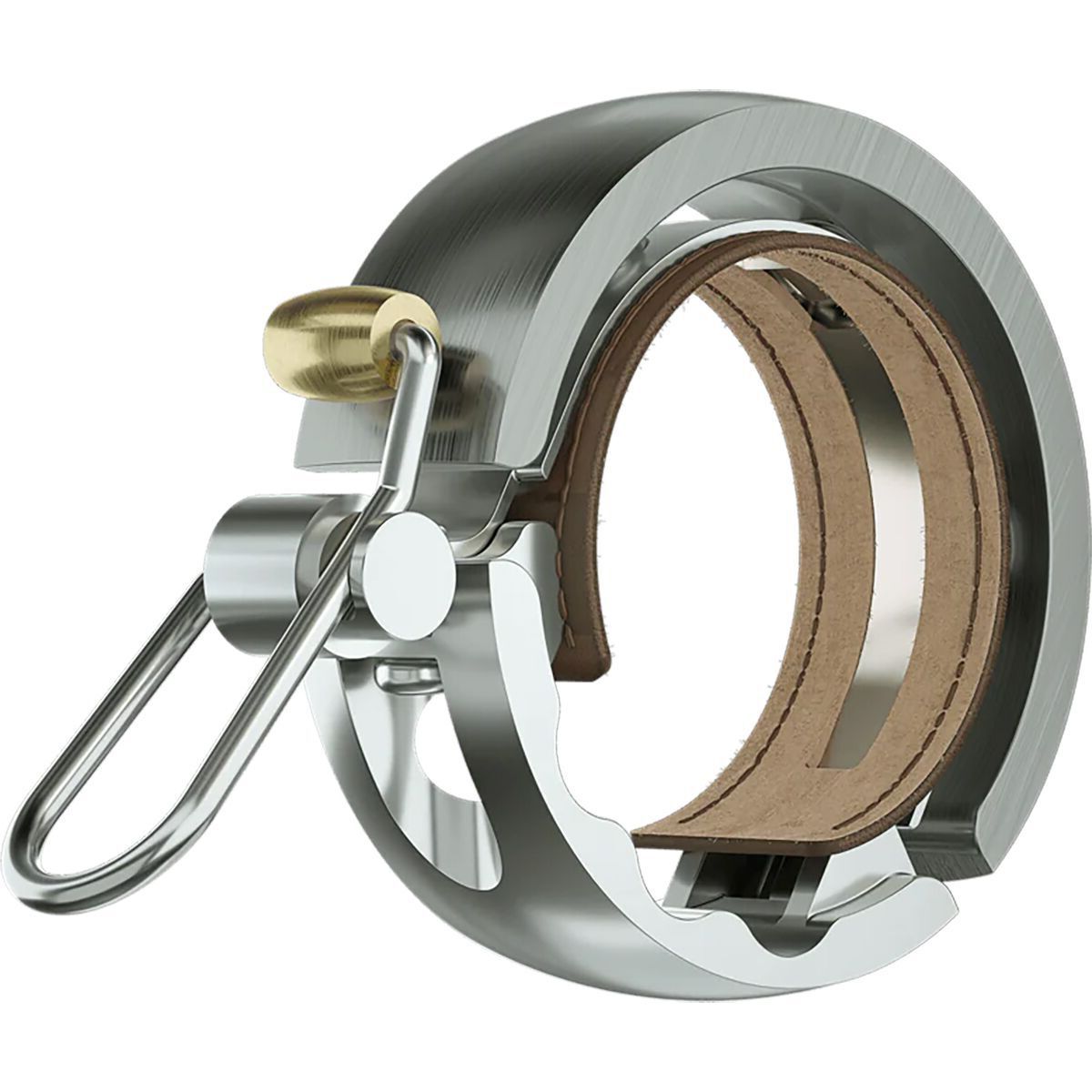 Knog Oi Luxe Bike Bell Silver, L