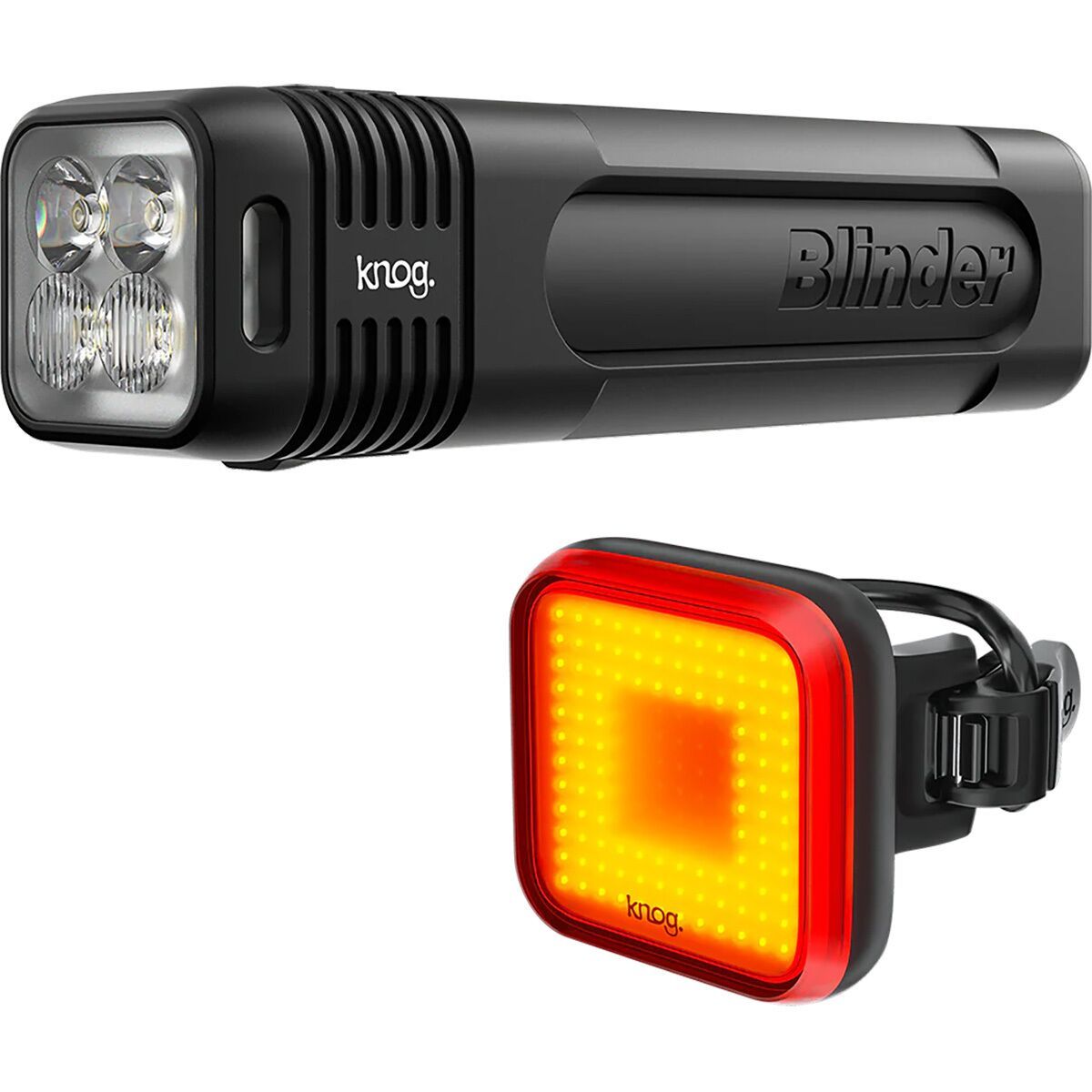 Image of Knog Blinder 600 & Blinder Square Black, One Size