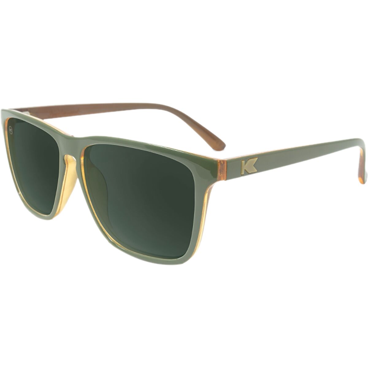 Knockaround Knockaround Fast Lanes Polarized Sunglasses Coyote Calls, One Size