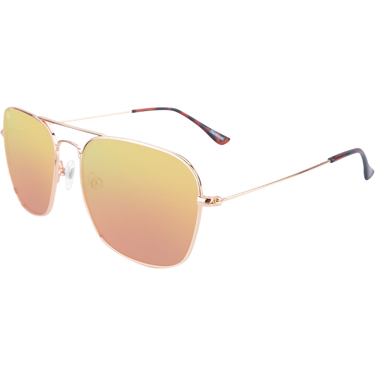 Image of Knockaround Mount Evans Polarized Sunglasses Rose Gold/Copper, One Size