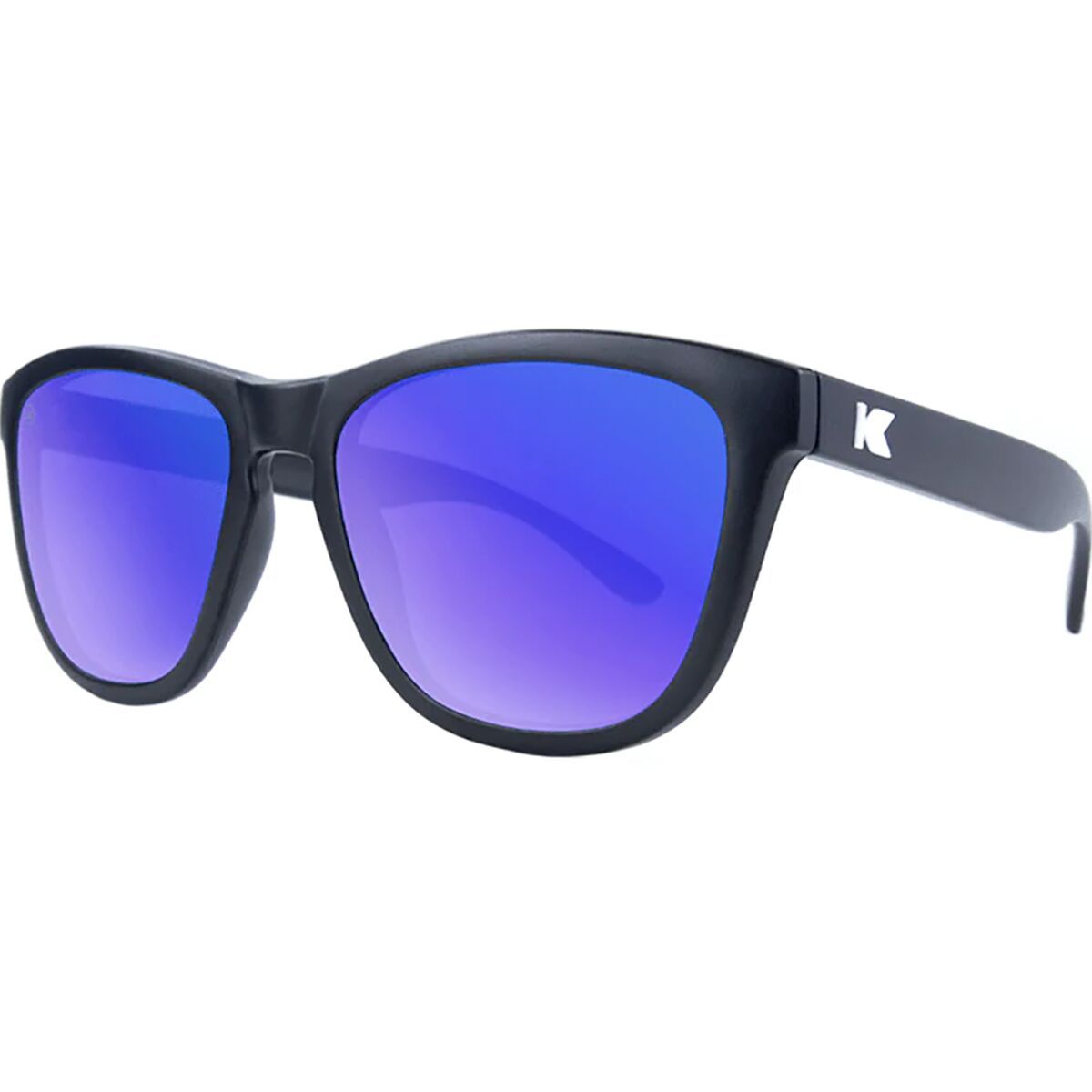 Image of Knockaround Premiums Polarized Sunglasses Black/Moonshine, One Size
