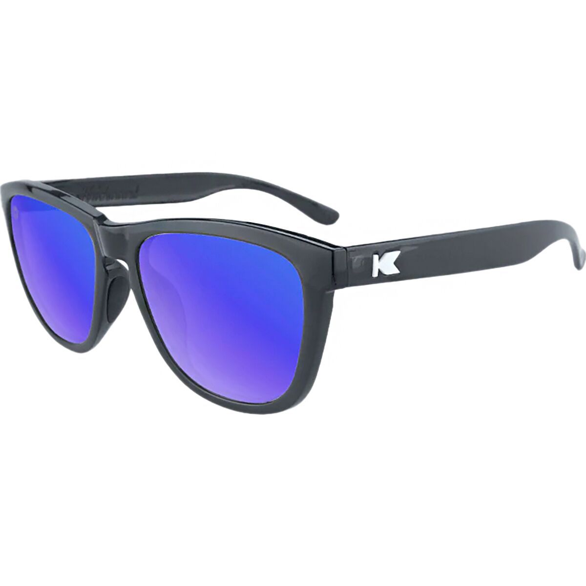 Image of Knockaround Premiums Sport Polarized Sunglasses Jelly Black/Moonshine, One Size