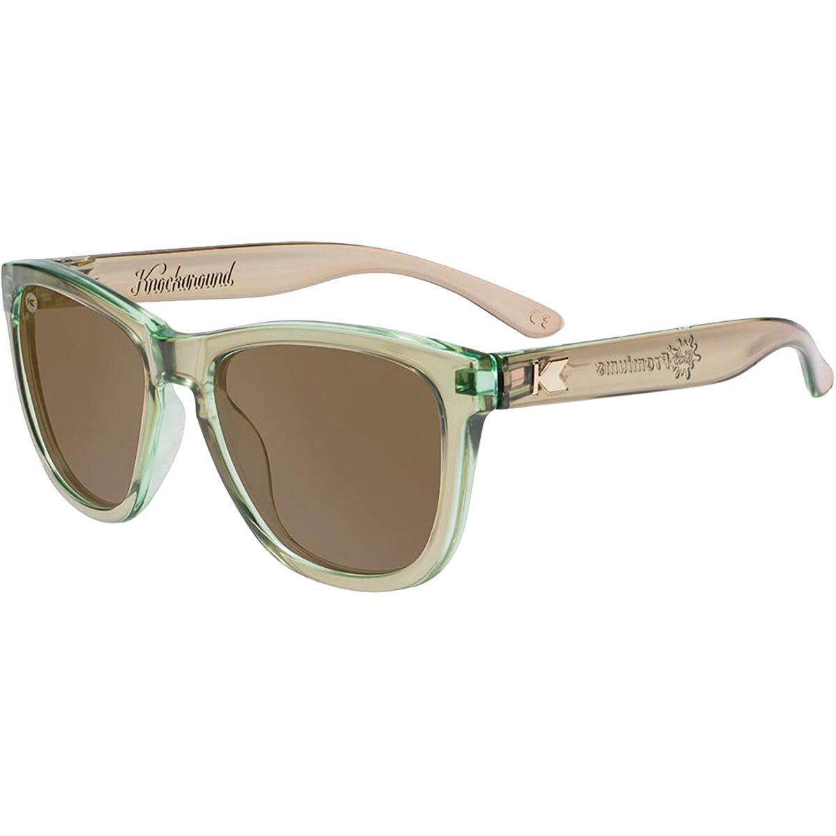 Image of Knockaround Premiums Sunglasses - Kids' Aged Sage, One Size