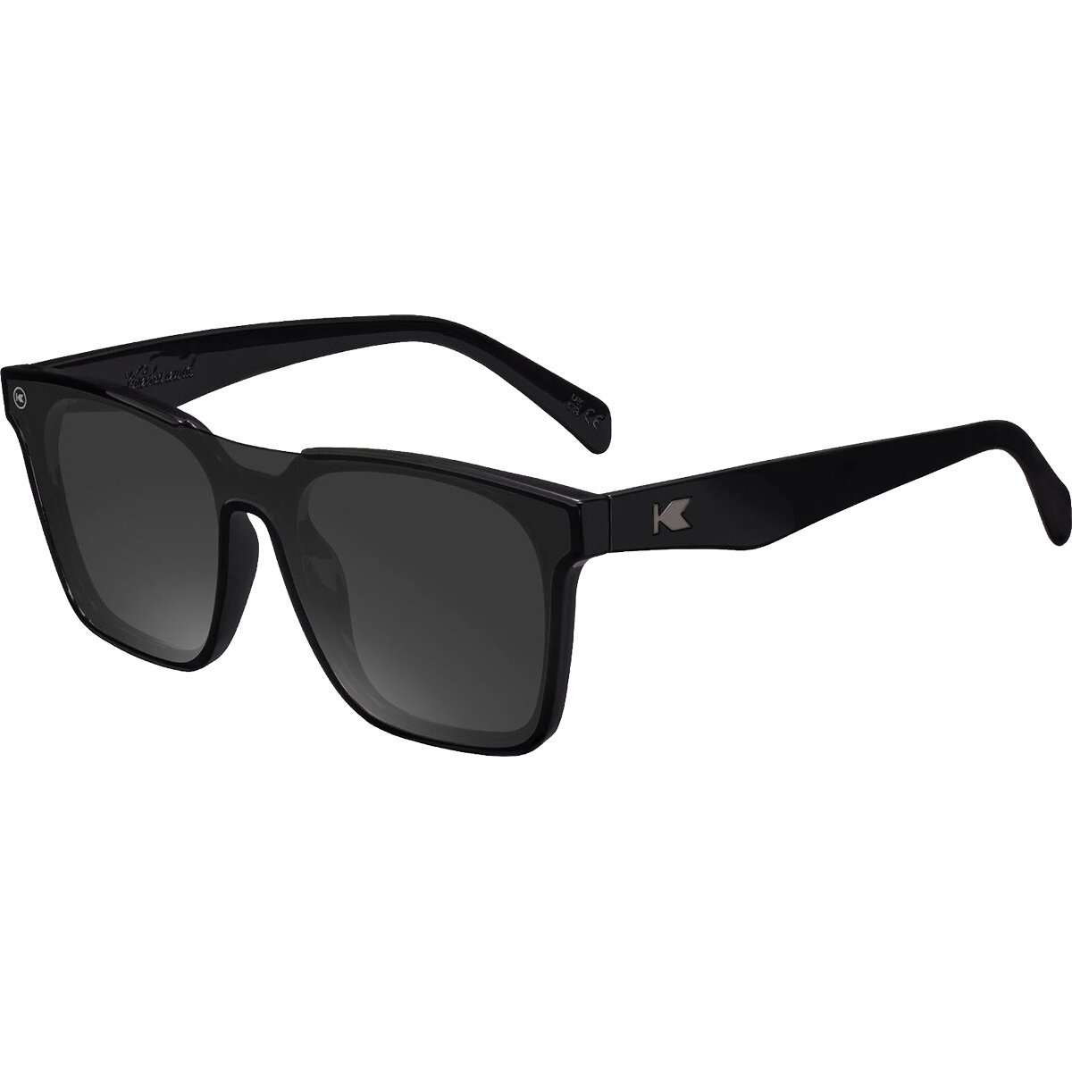 Image of Knockaround Afters Polarized Sunglasses Piano Black, One Size