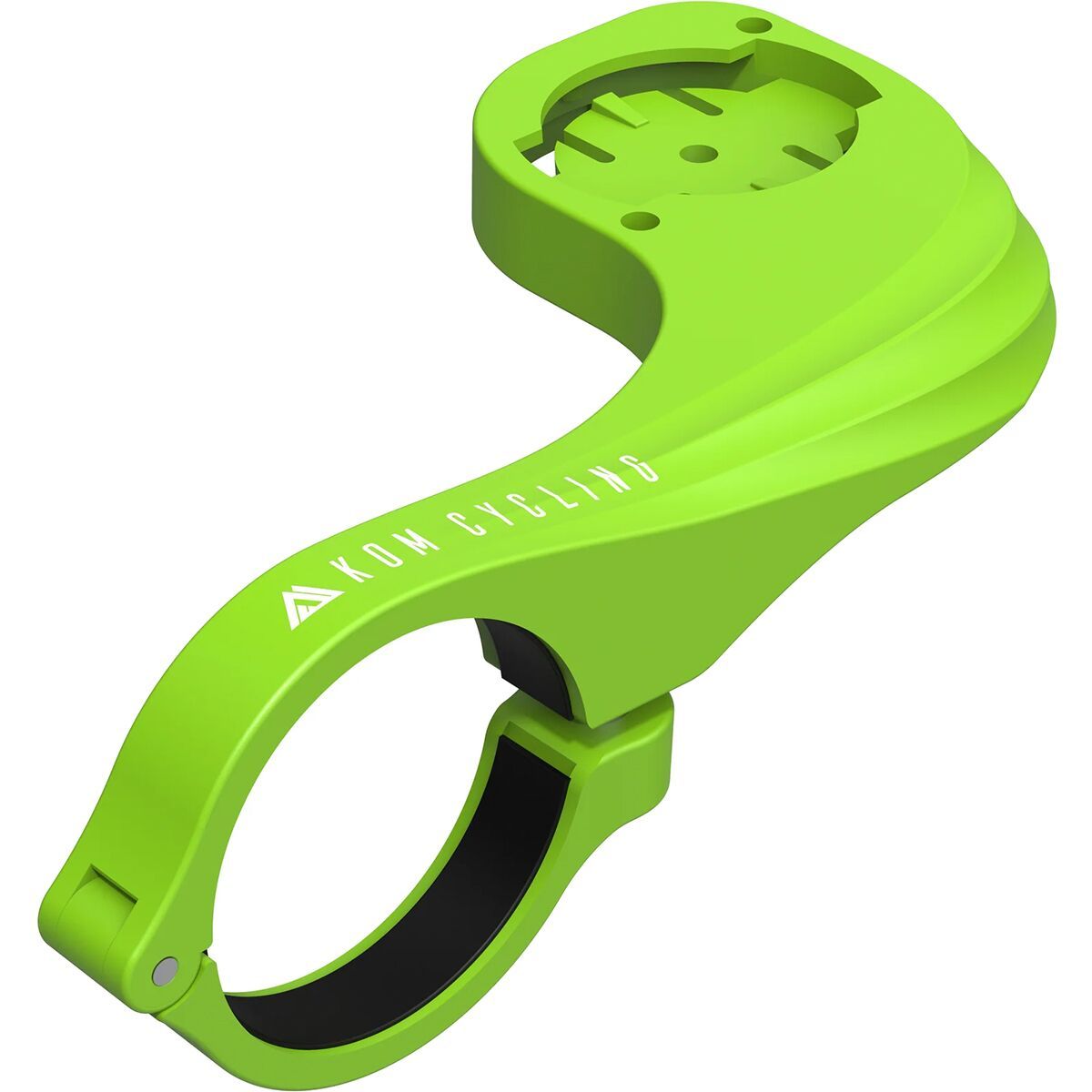 Image of KOM Cycling Garmin Classic Computer Mount Green, One Size